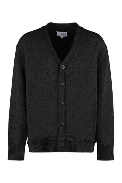 Maison Margiela Four-Stitch Knit Cardigan