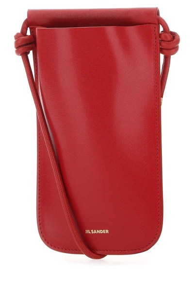 Jil Sander Logo Printed Phone Holder