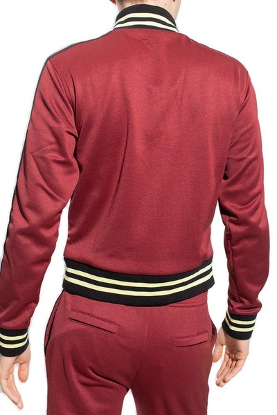 Wales Bonner Studio Stripe Detailed Zipped Track Jacket