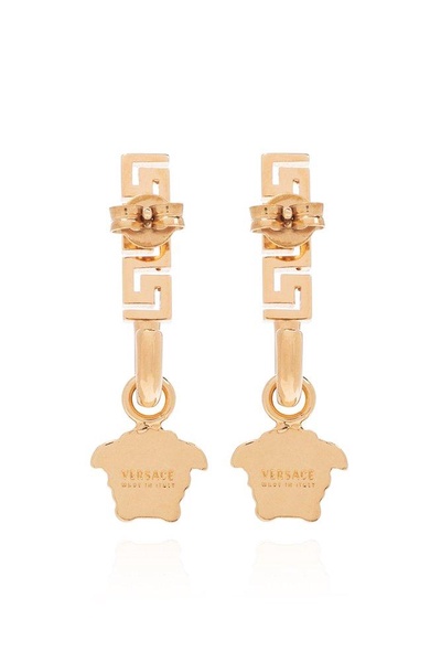 Versace Greek Jellyfish Pendant Earrings Accessories