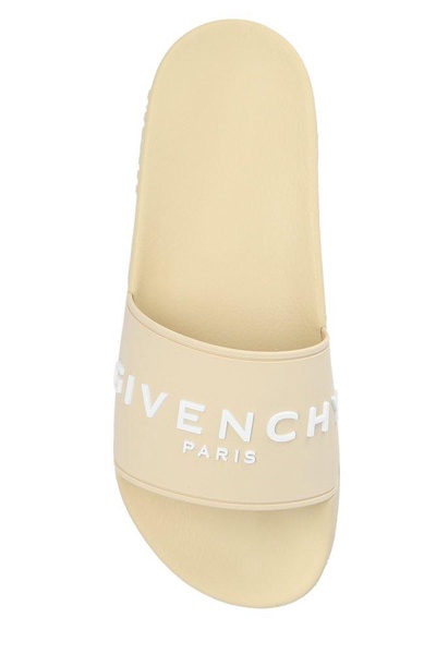 Givenchy Logo Printed Slip-On Slides