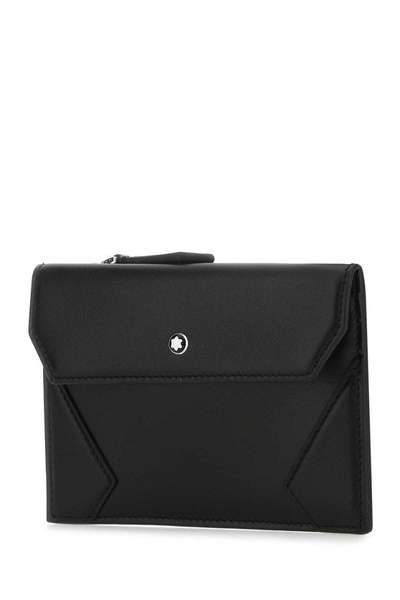 Montblanc Logo Detailed Zipped Cardholder