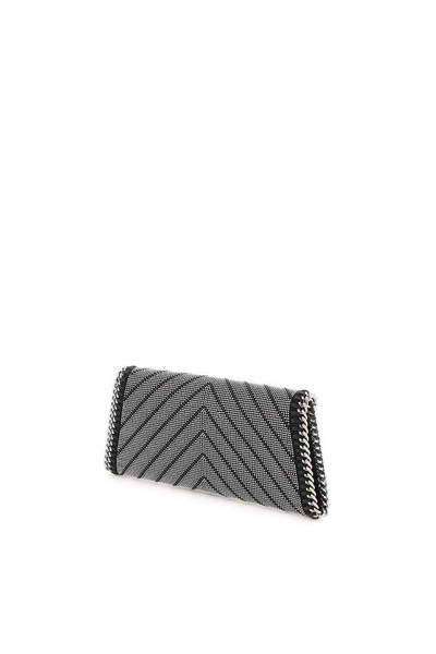 Stella McCartney Embellished Chain-Linked Clutch Bag