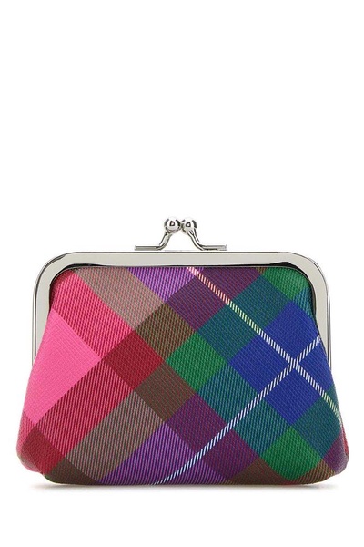 Vivienne Westwood Checked Frame Coin Purse