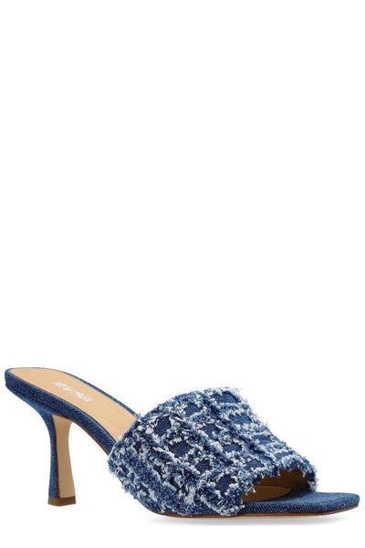 Michael Michael Kors Tessa Heeled Denim Mules