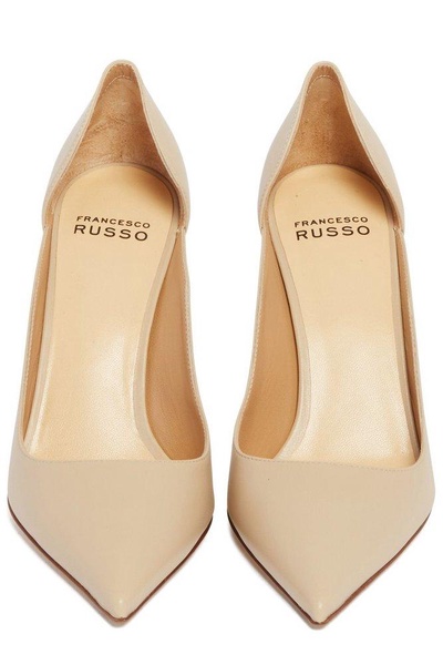 Francesco Russo Heeled Pointed Toe Pumps