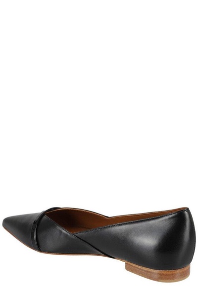 Malone Souliers Pointed-Toe Slip-On Flat Shoes