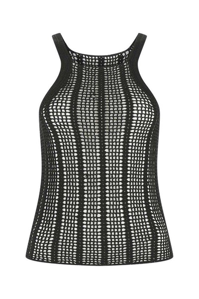 Dion Lee Crochet-Design Knitted Sleeveless Top