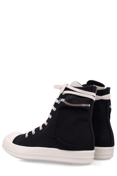 Rick Owens DRKSHDW High Top Cargo Sneakers