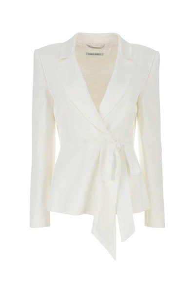 Alberta Ferretti Tied Waist Tailored Blazer