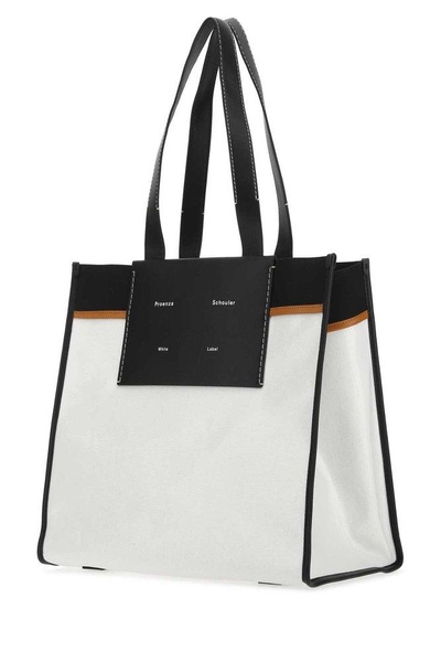 Proenza Schouler White Label XL Morris Coated Tote Bag