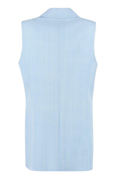 Casablanca Single-Breasted Sleeveless Gilet