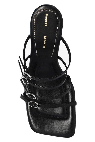 Proenza Schouler Selma Square-Toe Mules