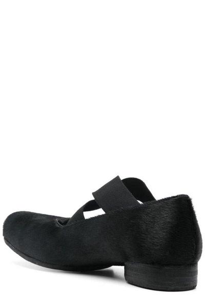 Uma Wang Elasticated Strap Ballerina Shoes