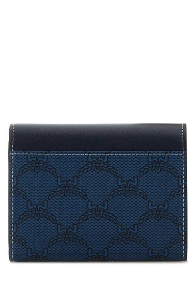 MCM Logo-Printed Tri-Fold Wallet