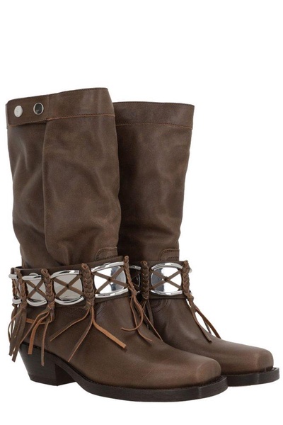 Isabel Marant Ademe Fringed Ankle Boots