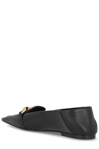 Saint Laurent Pointed-Toe Flat Shoes