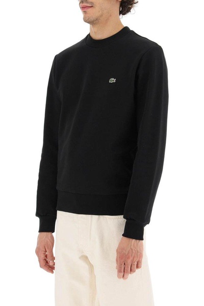 Lacoste Logo-Embroidered Crewneck Sweatshirt