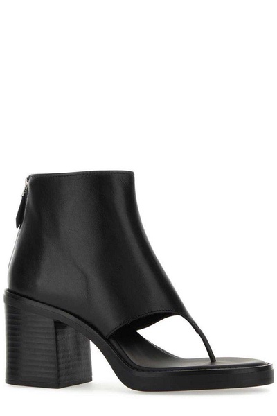 Miu Miu Thong Block Heeled Ankle Boots