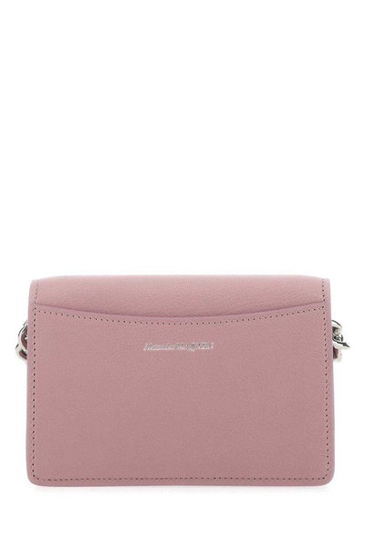 Alexander McQueen Four-Ring Mini Crossbody Bag