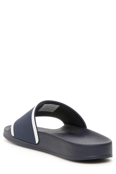 Thom Browne Stripe Tab Pool Sandals