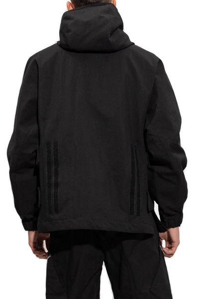 Jacquemus Hooded Zip-Up Rain Jacket