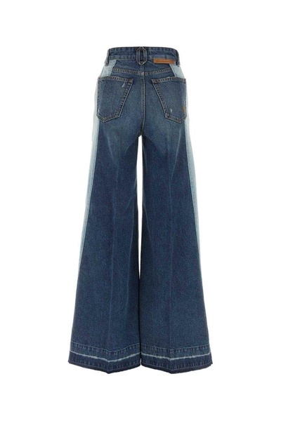 Stella McCartney Wide-Leg Panelled Jeans