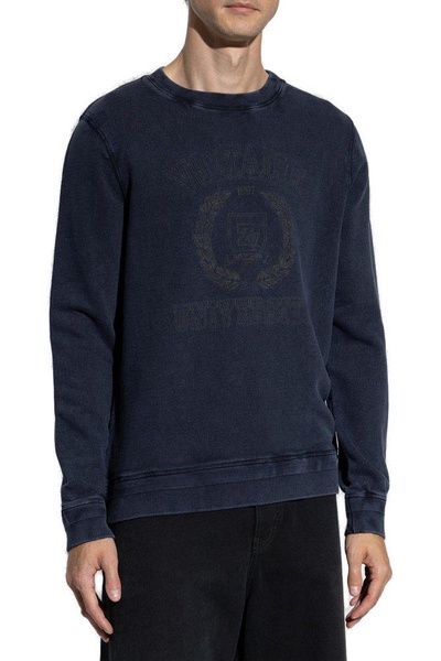 Zadig & Voltaire Stony Logo Printed Crewneck Sweatshirt