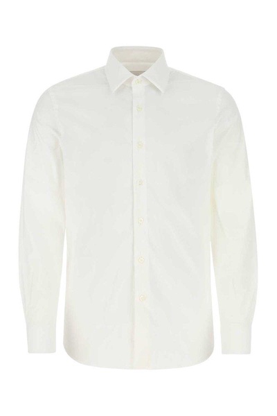 Prada Long Sleeved Buttoned Shirt