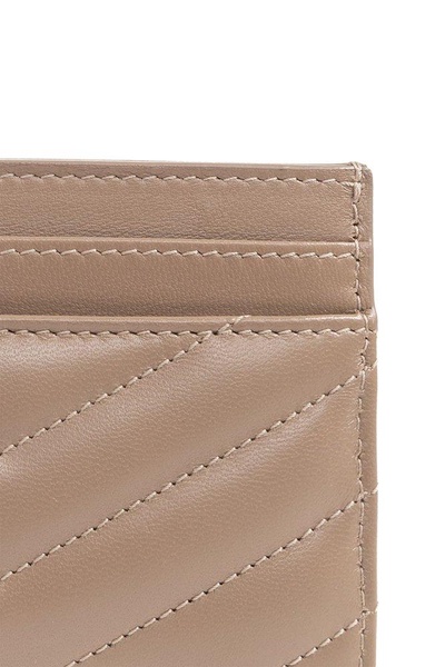 Saint Laurent Cassandre Matelassé Card Case