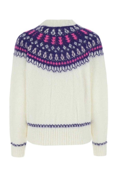 Mc2 Saint Barth Jacquard Knitted Jumper