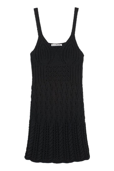 Acne Studios Sleeveless Knitted Mini Dress