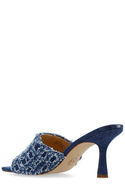 Michael Michael Kors Tessa Heeled Denim Mules