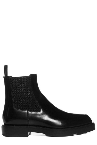 Givenchy Logo Detailed Chelsea Boots