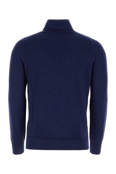 Etro Pegaso-Embroidered Roll-Neck Knitted Jumper