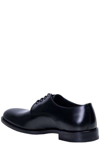 Karl Lagerfeld Round-Toe Lace-Up Shoes