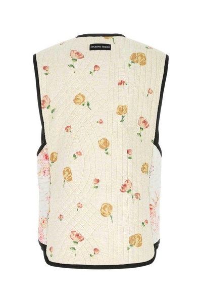 Marine Serre Printed Quilted Vest