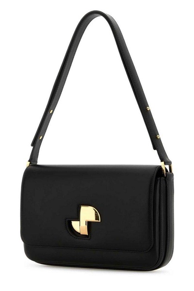 Patou Le Patou Lock Foldover Top Shoulder Bag