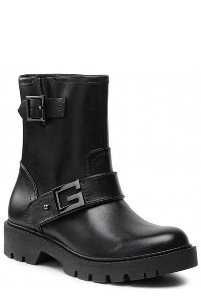 Guess Buckle-Detailed Boots