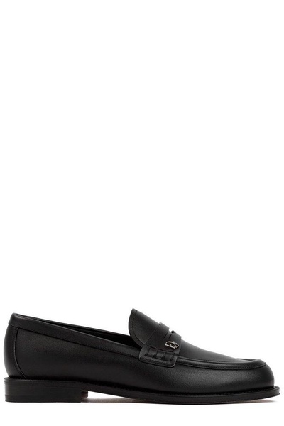 Dior Homme Logo Plaque Slip-On Loafers