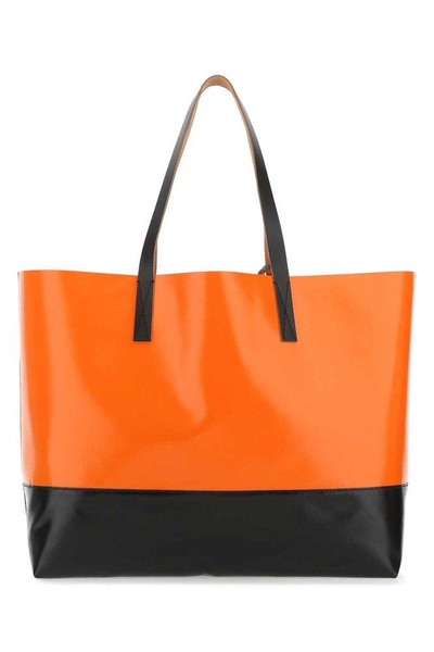 Marni Tribeca Logo Printed Tote Bag