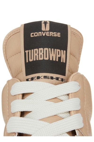 'Converse - Turbowpn' Beige Sneakers High Top in Leather Man