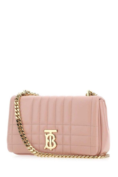 Burberry Woman Pink Nappa Leather Small Lola Shoulder Bag