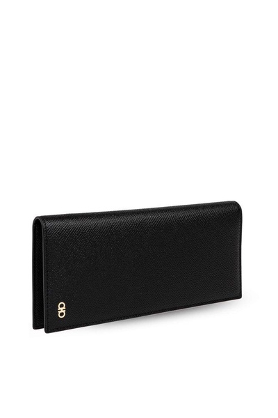 Ferragamo Logo Plaque Bi-Fold Wallet