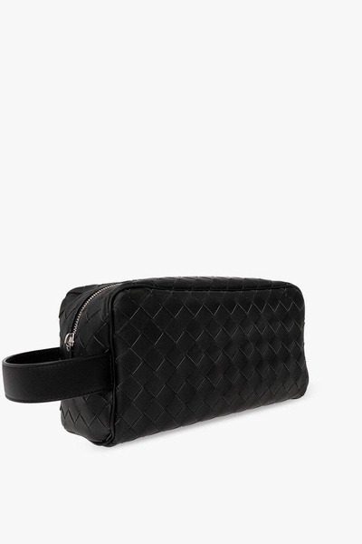 Bottega Veneta Woven Zipped Makeup Bag