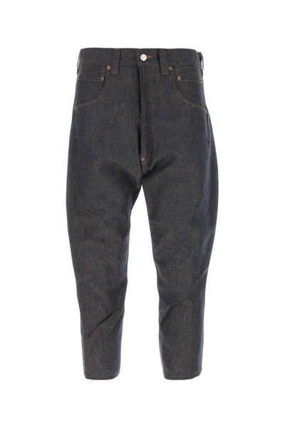 Junya Watanabe MAN Pattern-Printed Cropped Trousers