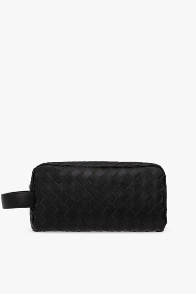 Bottega Veneta Woven Zipped Makeup Bag