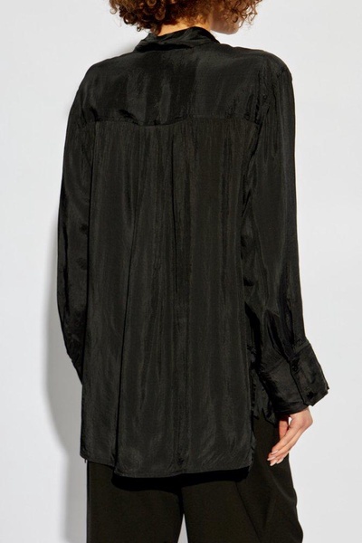 Ganni Habotai Oversized Shirt