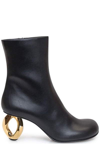 JW Anderson Zipped Mid-Heeled Boots