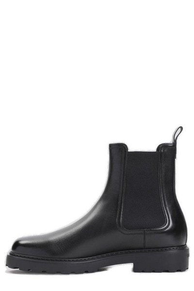 Bally Gevon Round-Roe Ankle Boots